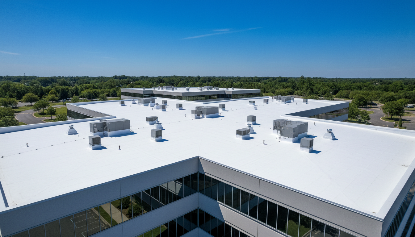 Commercial TPO Roof Installation