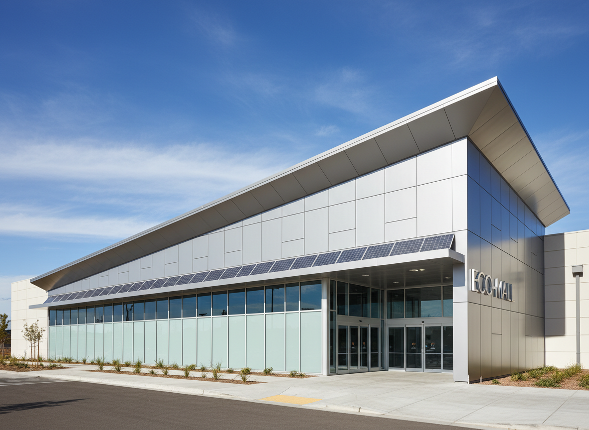 Commercial Cool Roof System